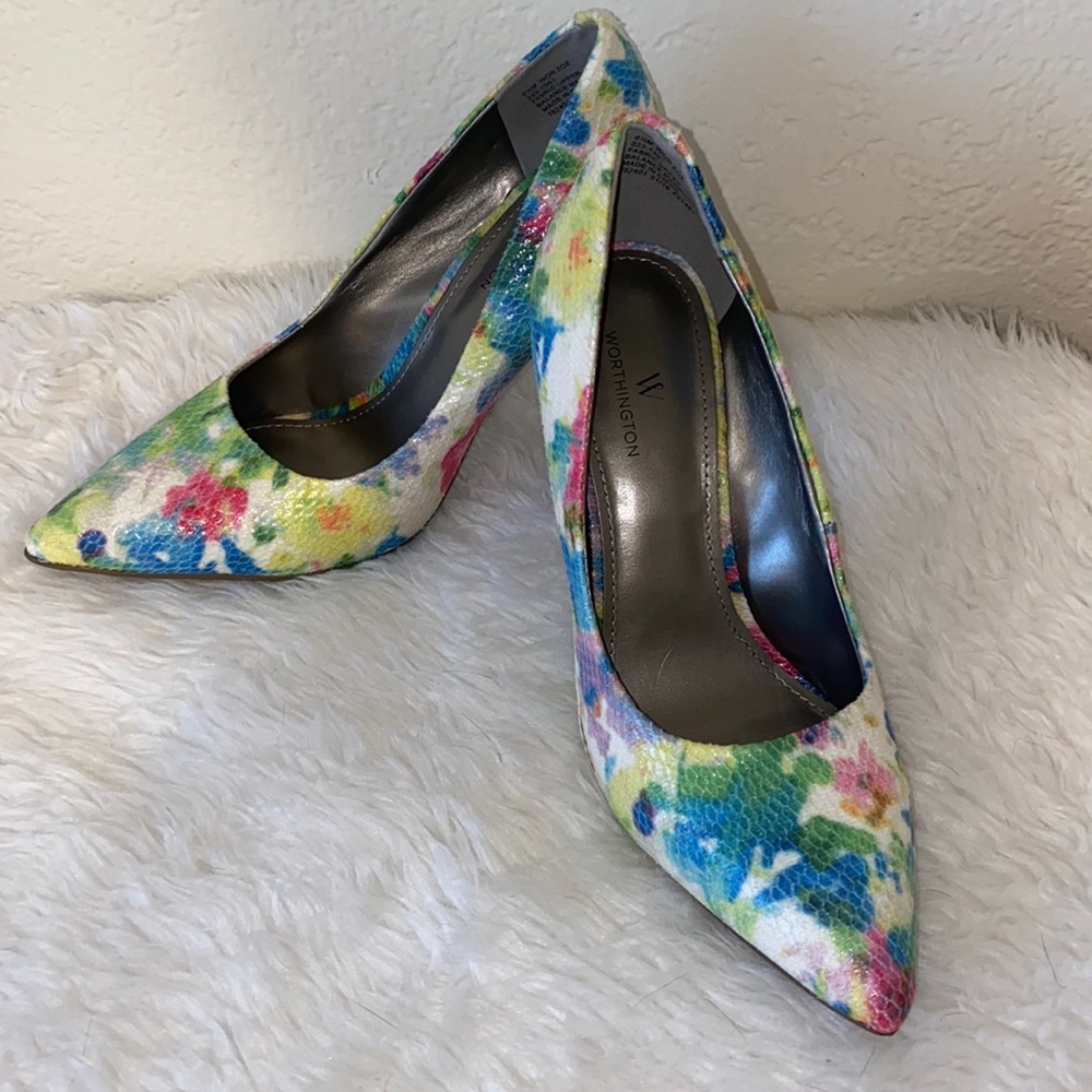 Worthington  WOR ZOE Tie Dye Heels